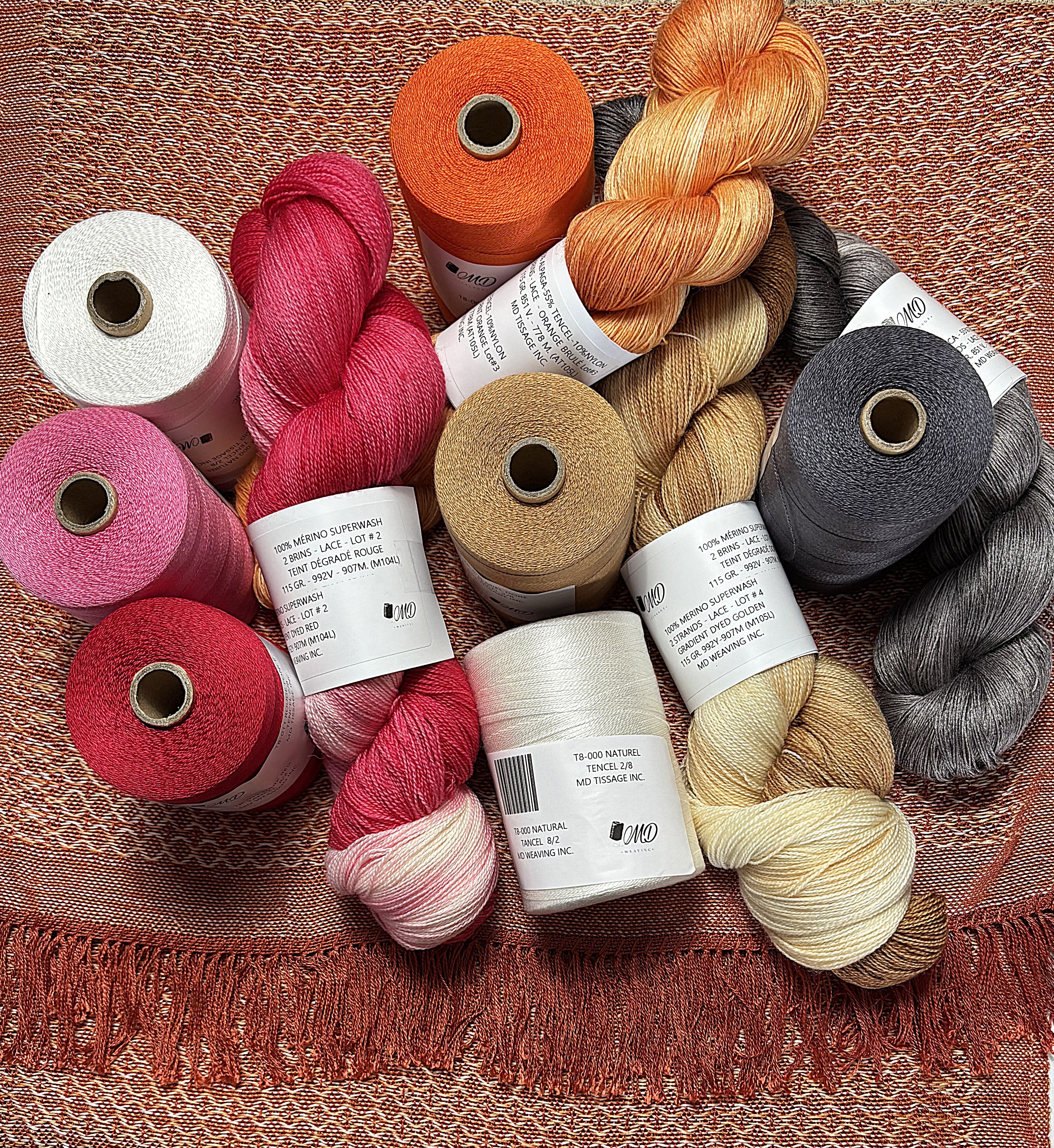 Scarf Weaving and knitting Kit