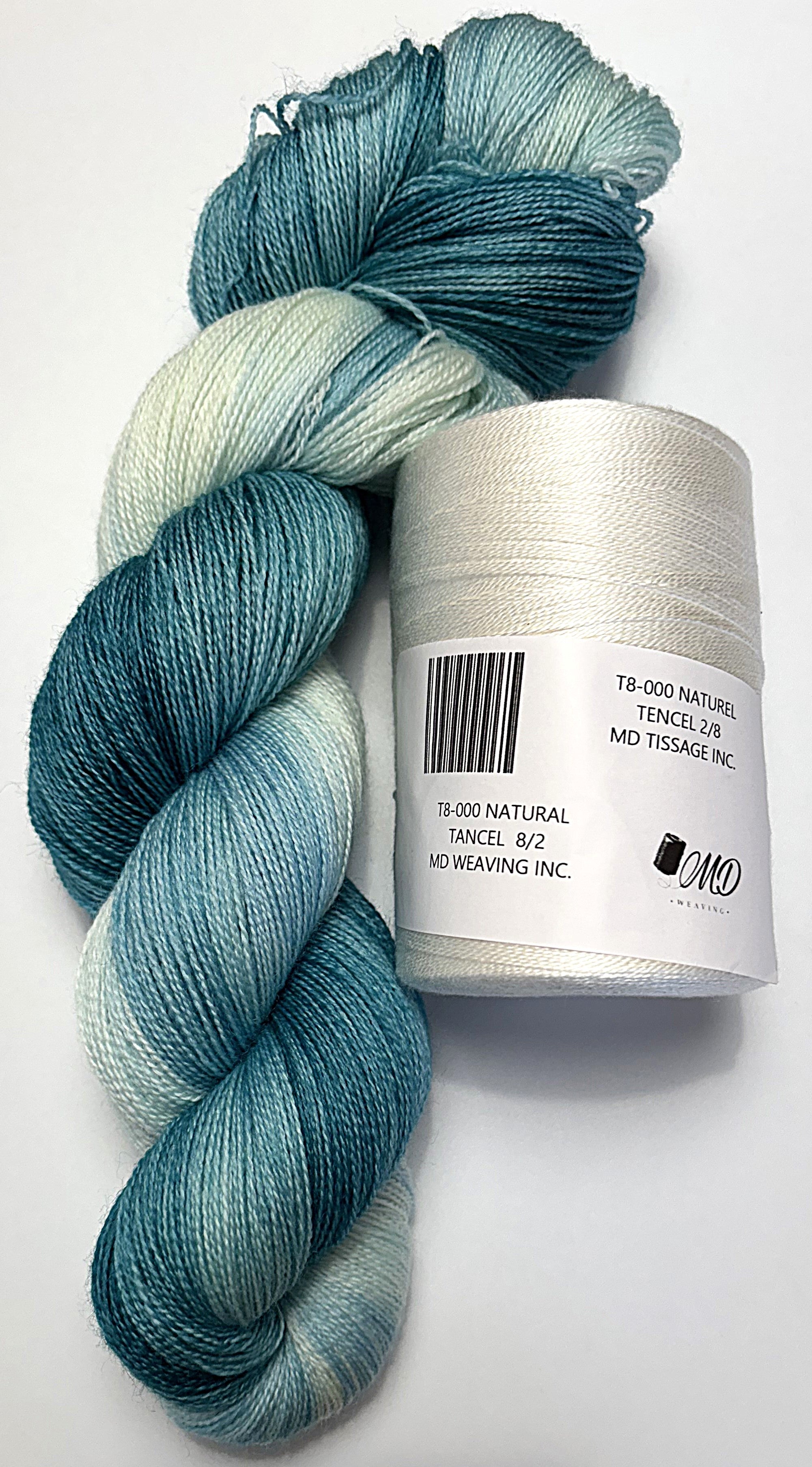 Ensemble de tissage d'écharpe, Merino / Tencel - Scarf Weaving Kit, Merino / Tencel