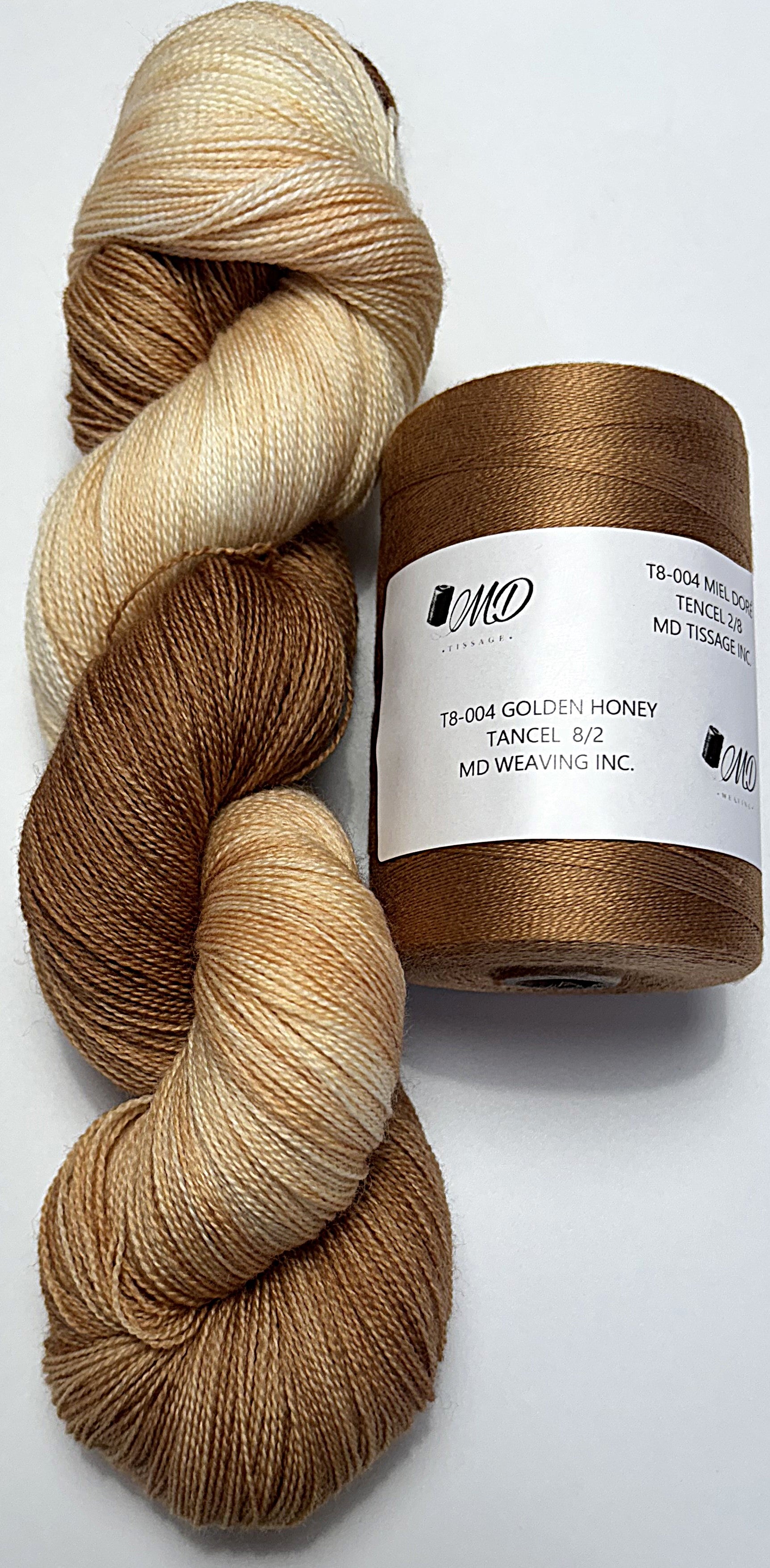 Ensemble de tissage d'écharpe, Merino / Tencel - Scarf Weaving Kit, Merino / Tencel