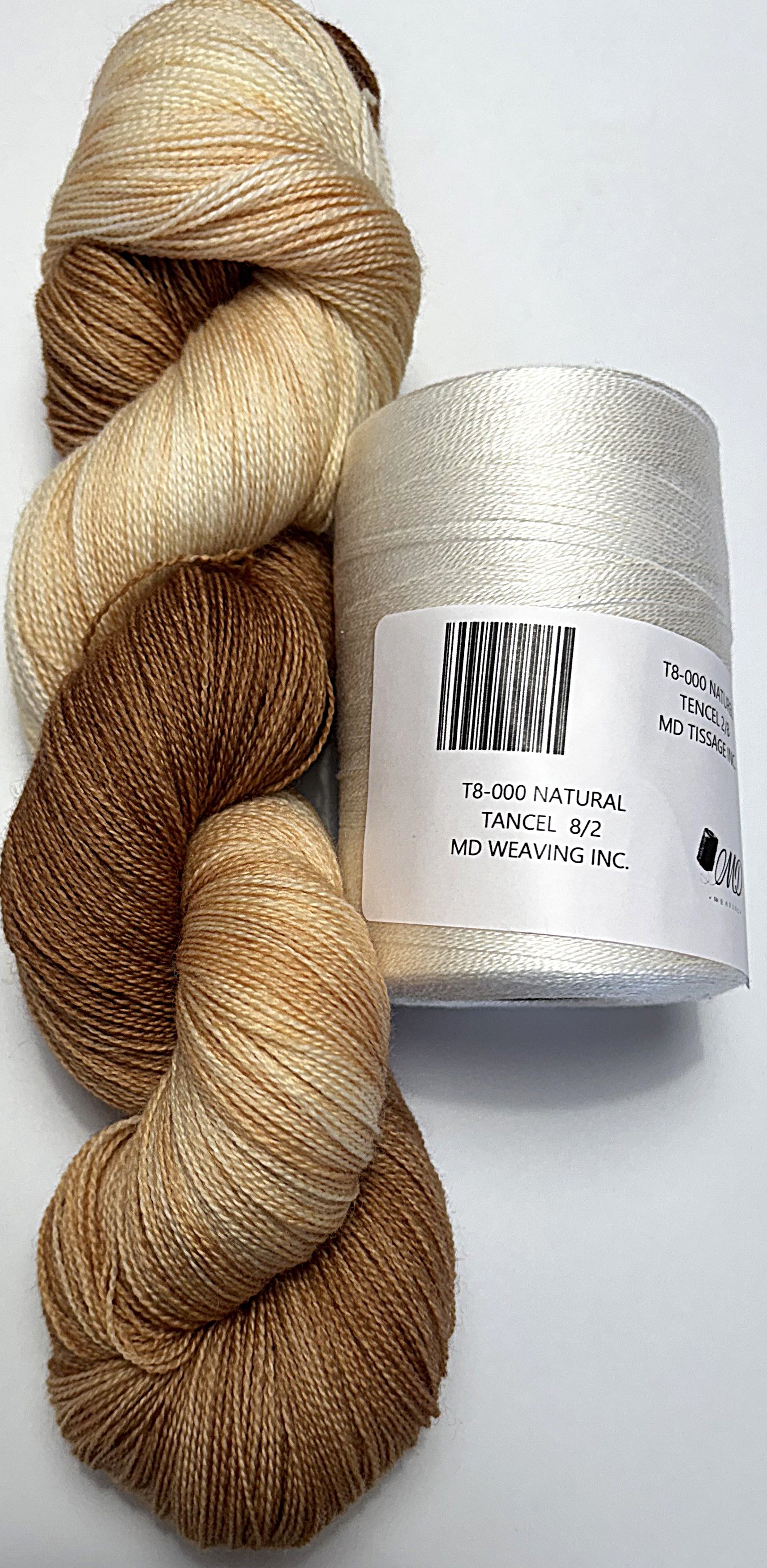 Ensemble de tissage d'écharpe, Merino / Tencel - Scarf Weaving Kit, Merino / Tencel