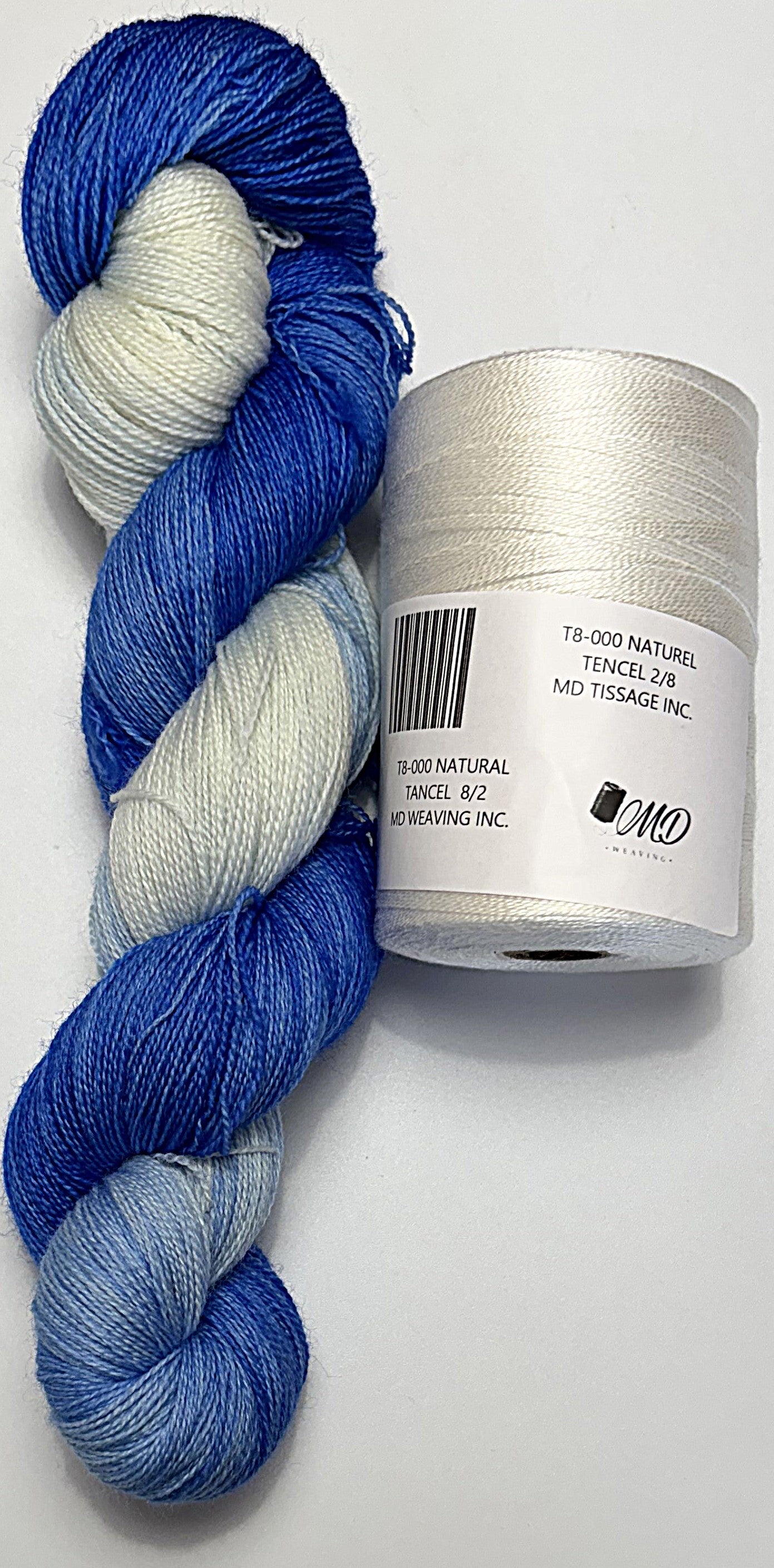 Ensemble de tissage d'écharpe, Merino / Tencel - Scarf Weaving Kit, Merino / Tencel