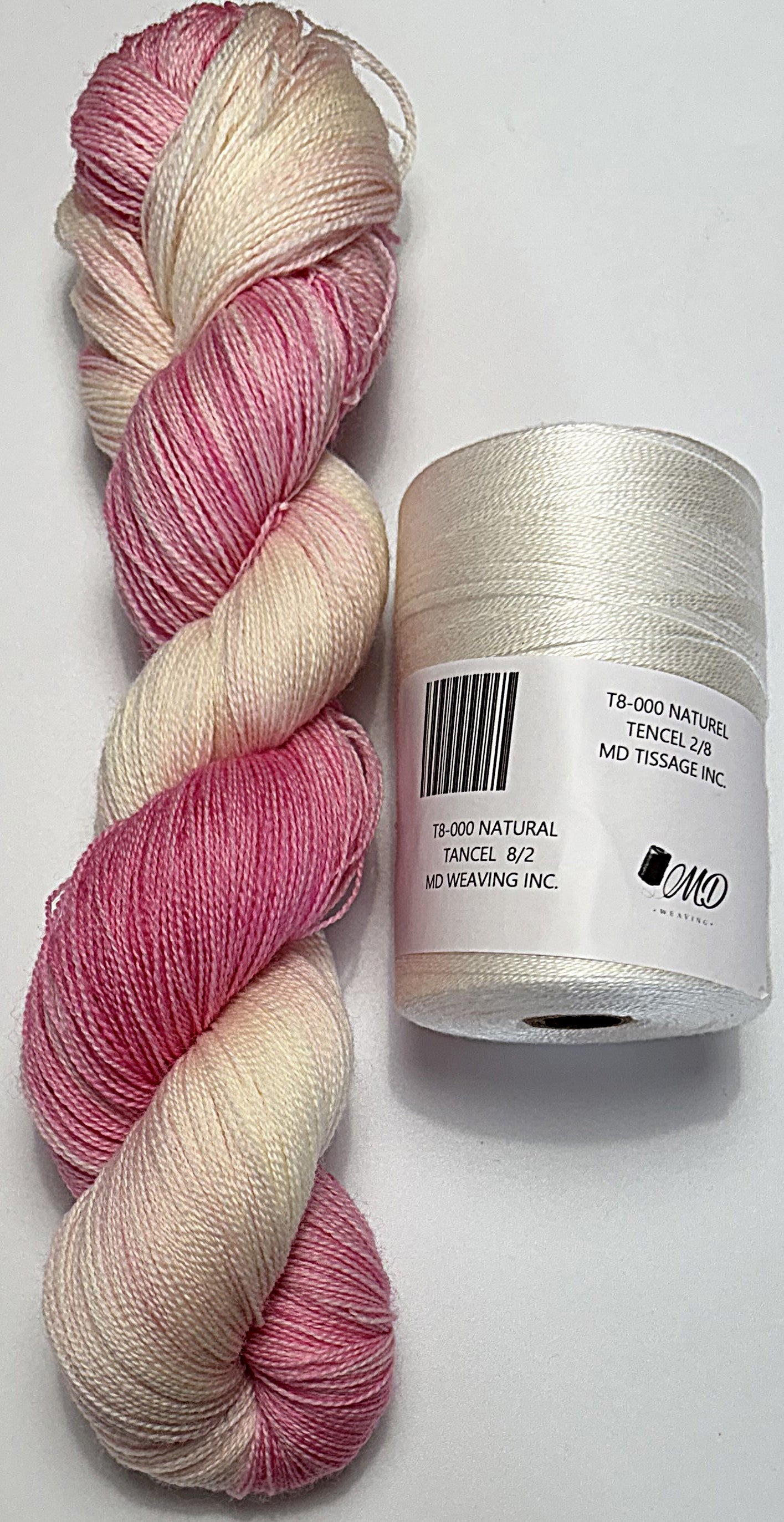 Ensemble de tissage d'écharpe, Merino / Tencel - Scarf Weaving Kit, Merino / Tencel