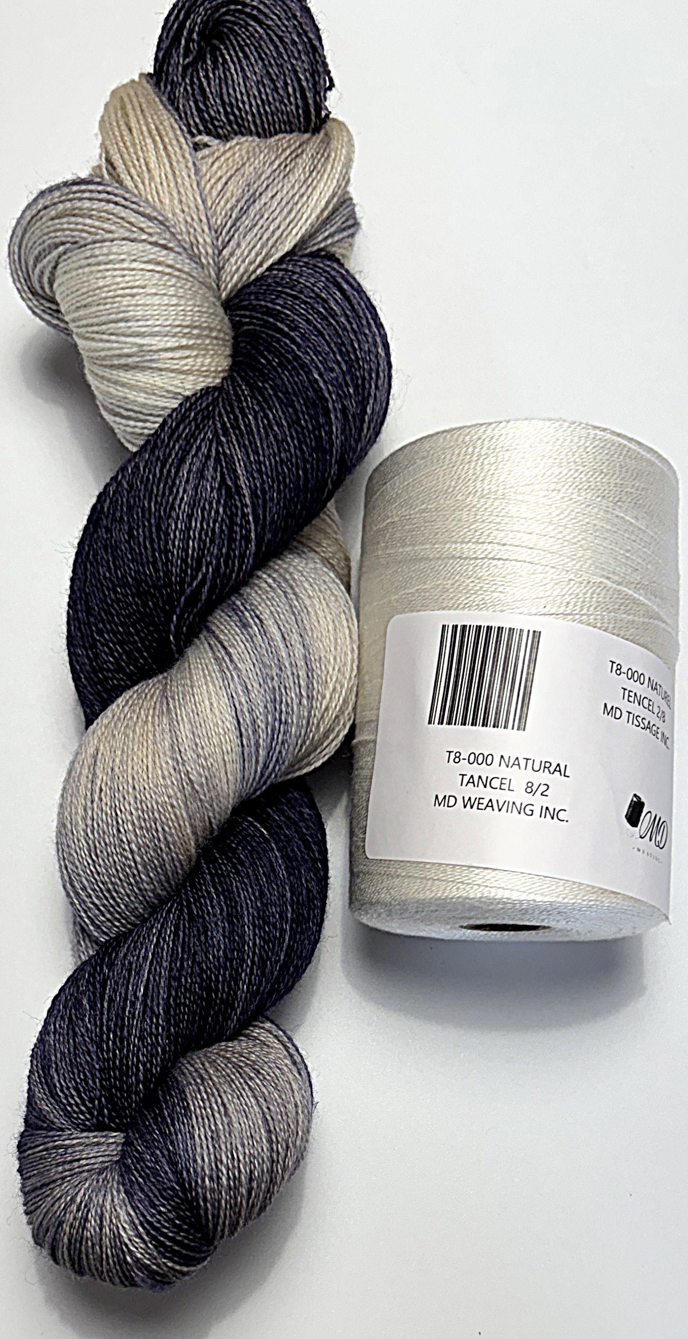 Ensemble de tissage d'écharpe, Merino / Tencel - Scarf Weaving Kit, Merino / Tencel