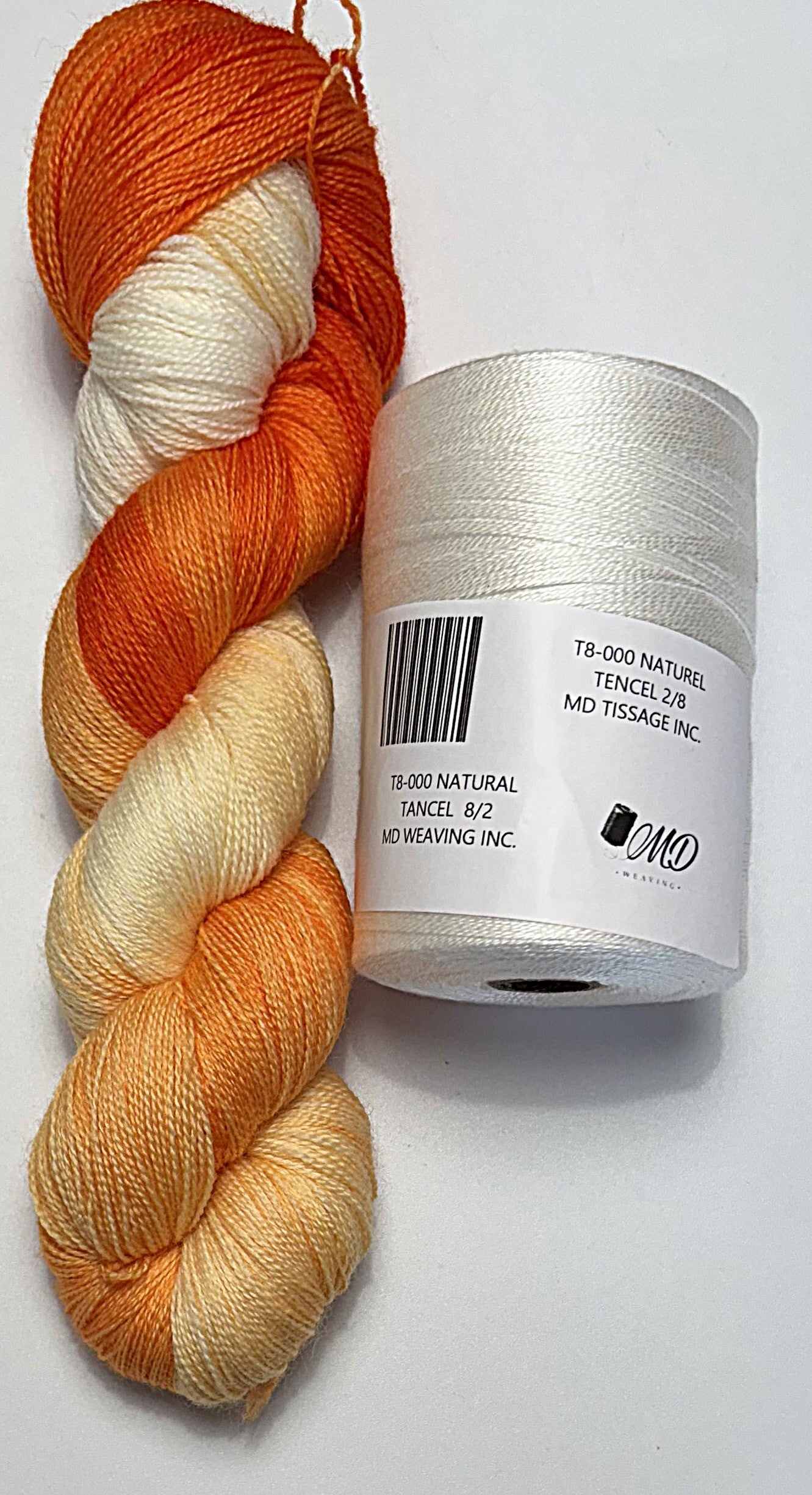 Ensemble de tissage d'écharpe, Merino / Tencel - Scarf Weaving Kit, Merino / Tencel