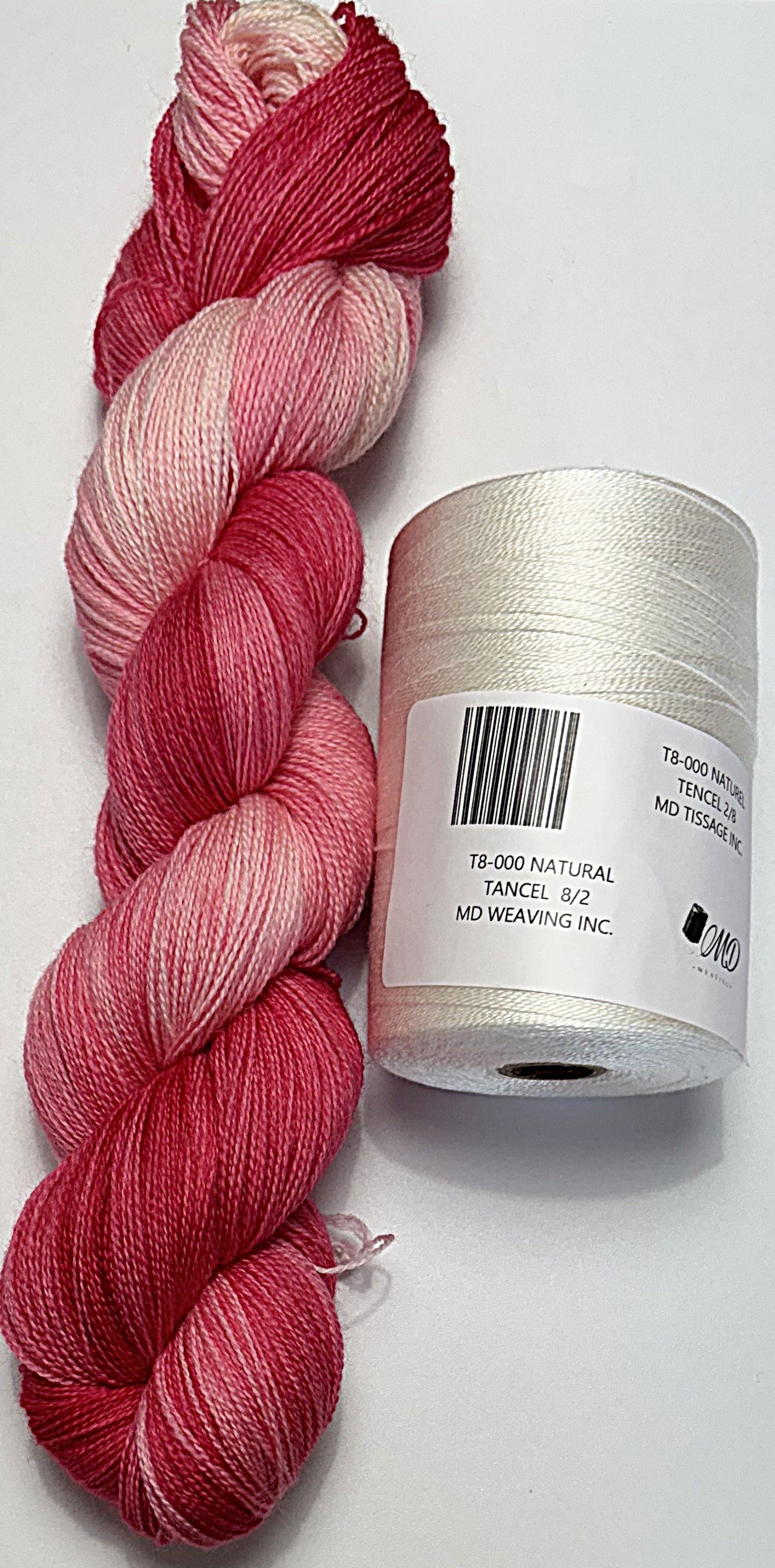 Ensemble de tissage d'écharpe, Merino / Tencel - Scarf Weaving Kit, Merino / Tencel