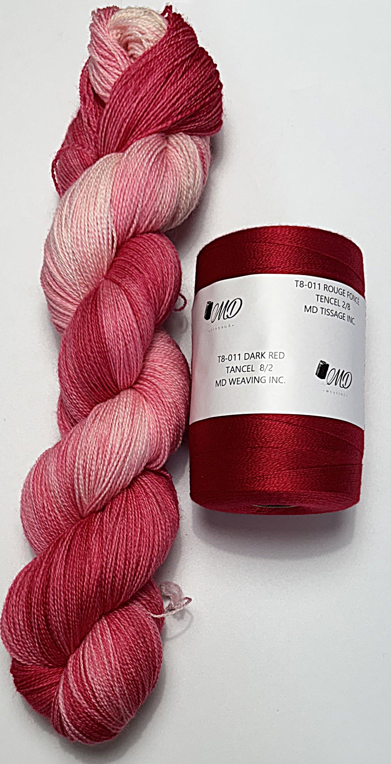 Ensemble de tissage d'écharpe, Merino / Tencel - Scarf Weaving Kit, Merino / Tencel