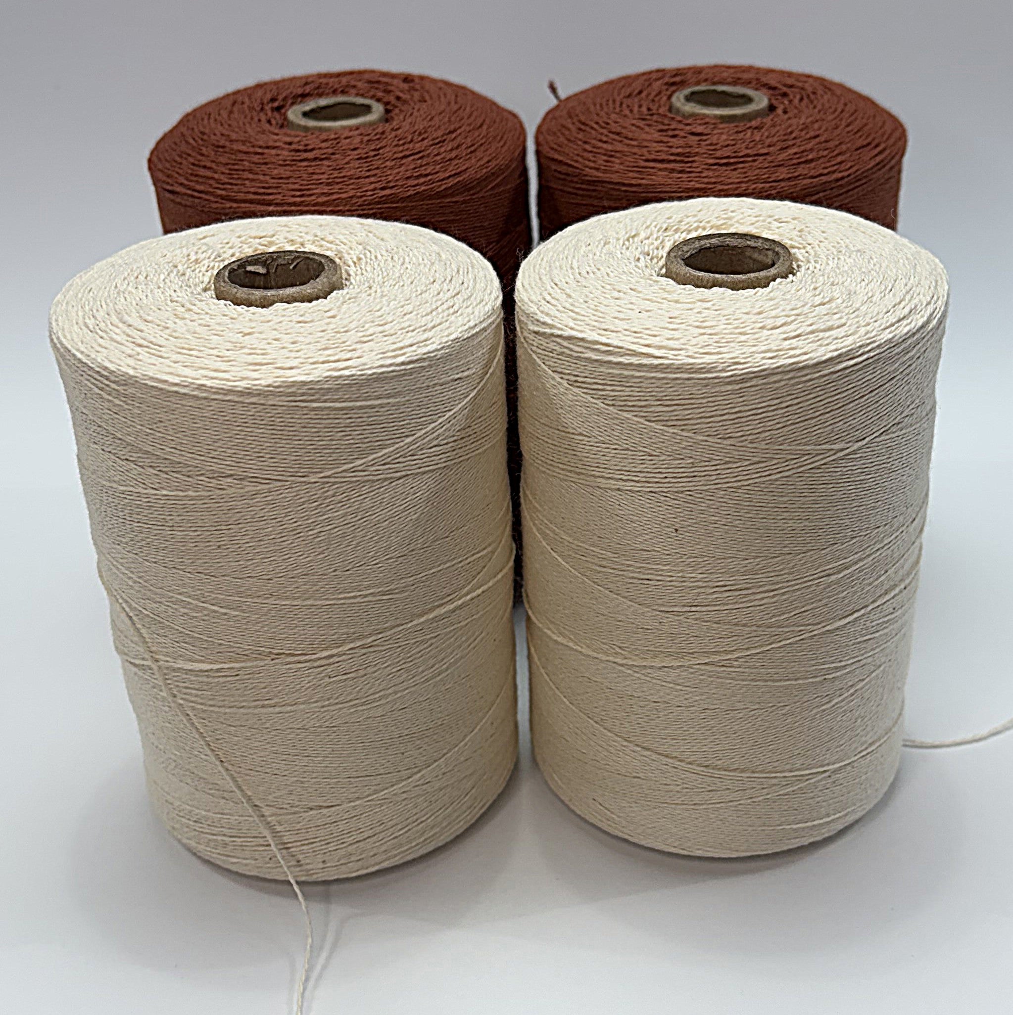 Table runner and placemat set, 8/2 Cotton