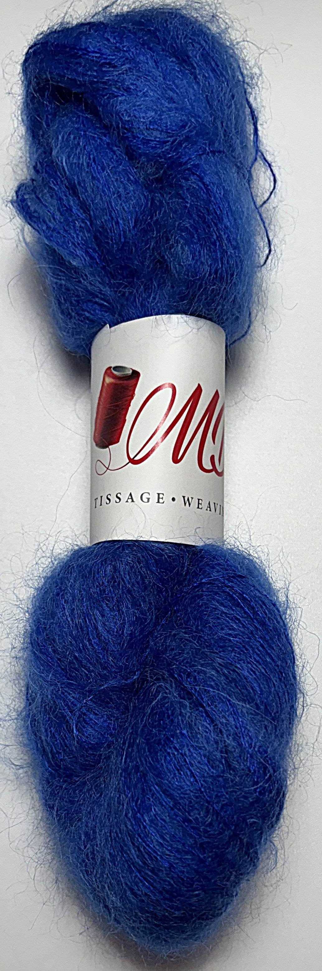 Hand-dyed mohair wool