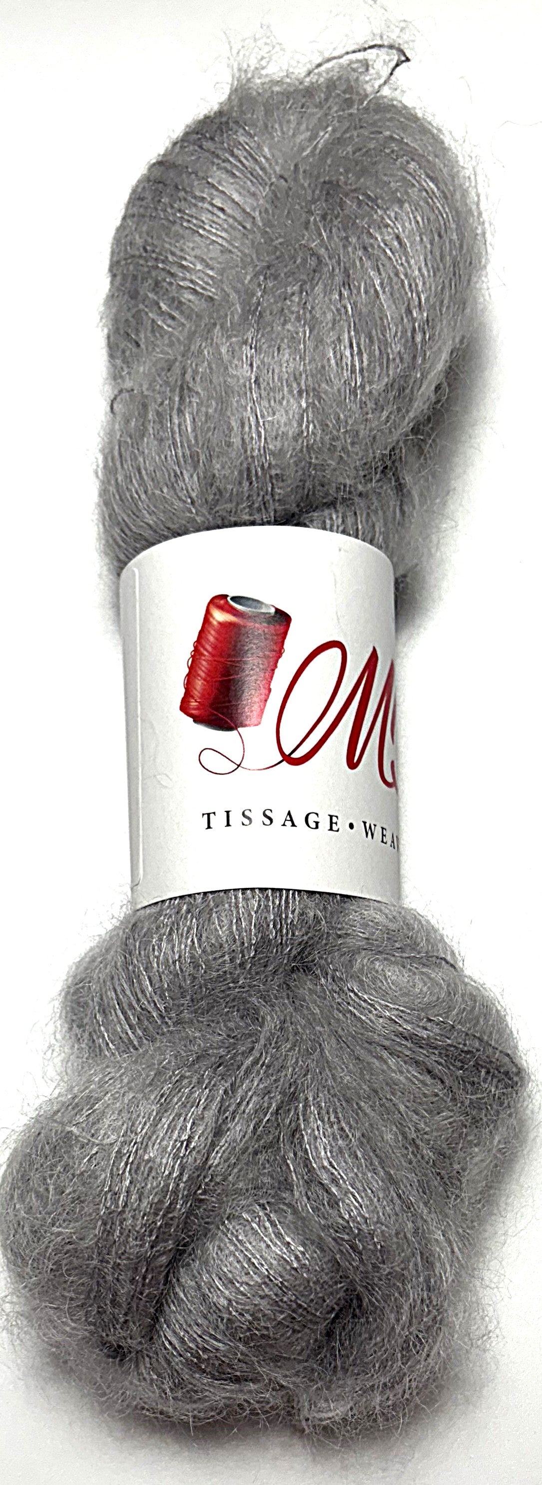 Hand-dyed mohair wool