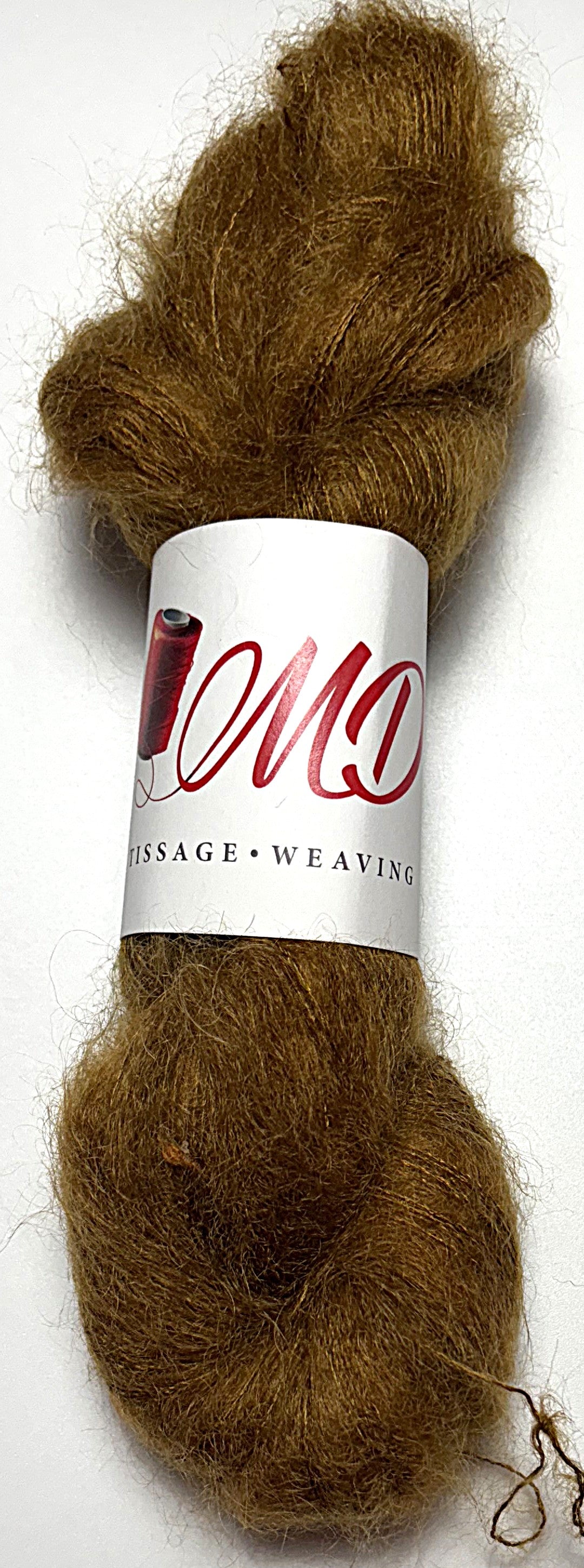 Hand-dyed mohair wool