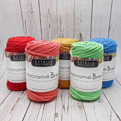 Macrame rope 80% Cotton 20% Polyester 4 mm
