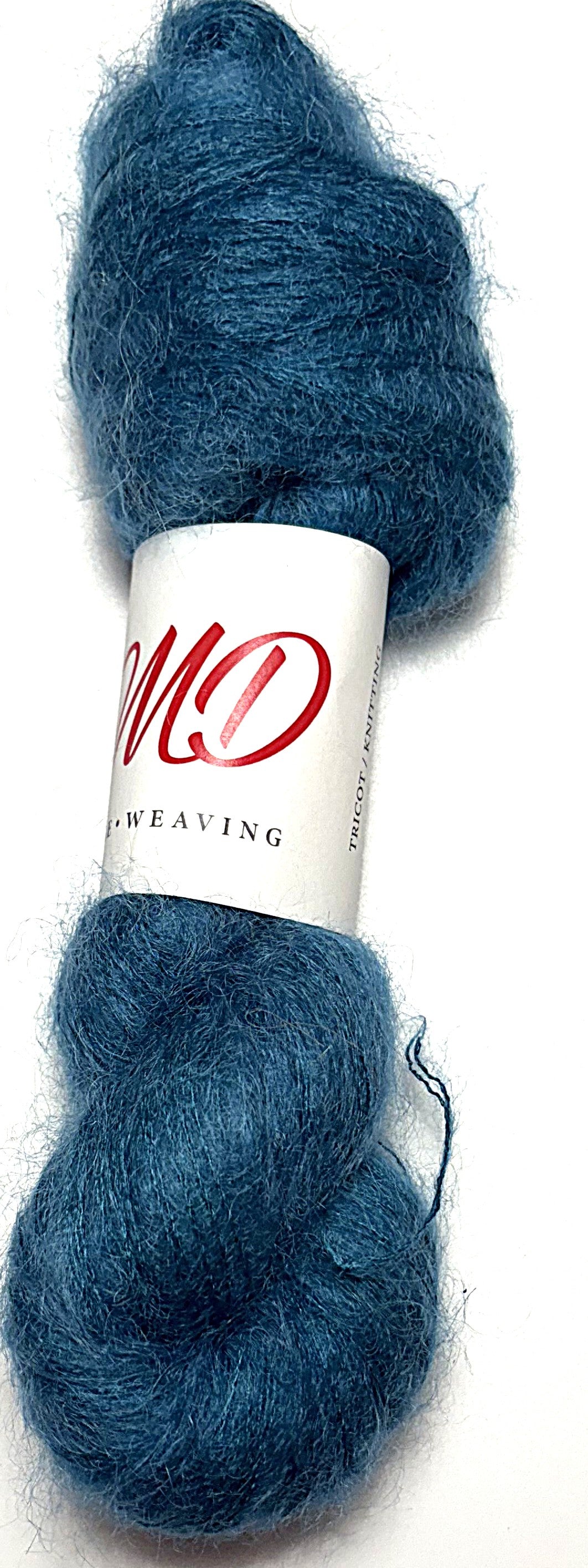 Hand-dyed mohair wool