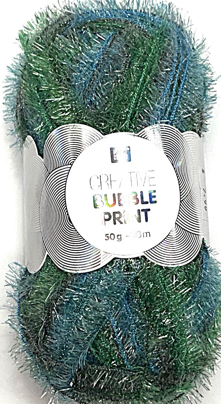 Bubble creative space dye